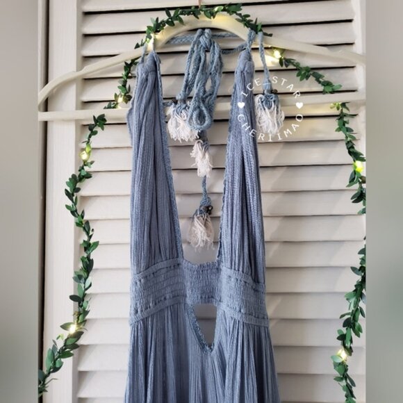 Free People Look Into the Sun Maxi Dress Endless Summer - Picture 3 of 14